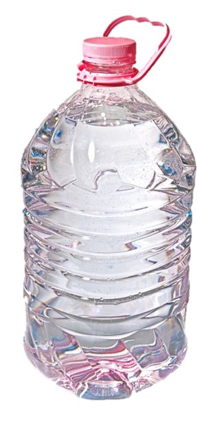 one-quart bottle of water